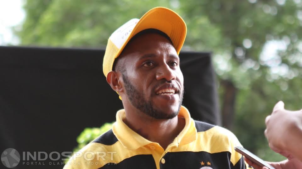 Anis Nabar saat masih memperkuat Sriwijaya FC.